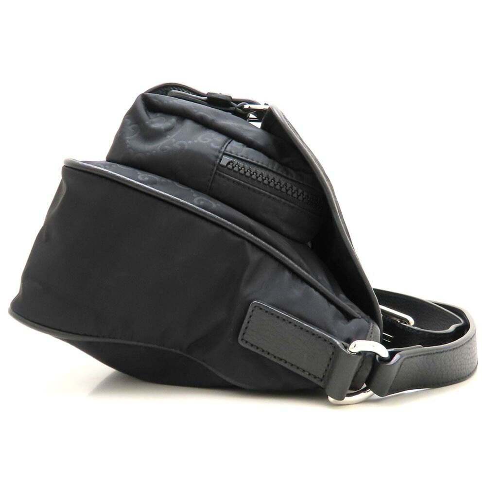 GUCCI Black Leather Shoulder Bag - Picture 3 of 16